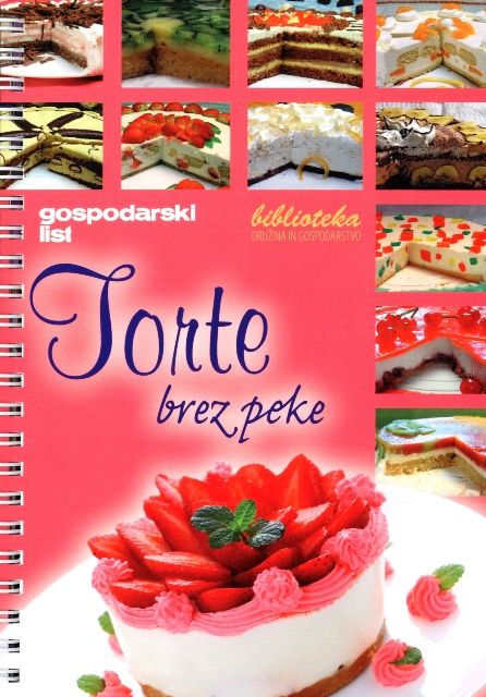 Torte brez peke Knjiga avtorja Nada Ćuk