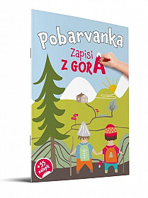 Pobarvanka Zapisi z gora 