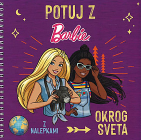 Potuj z Barbie okrog sveta (+ nalepke)