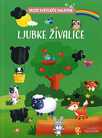 Ljubke živalice (Moje svetleče nalepke)