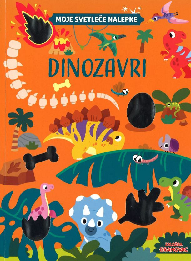 Dinozavri (Moje svetleče nalepke)