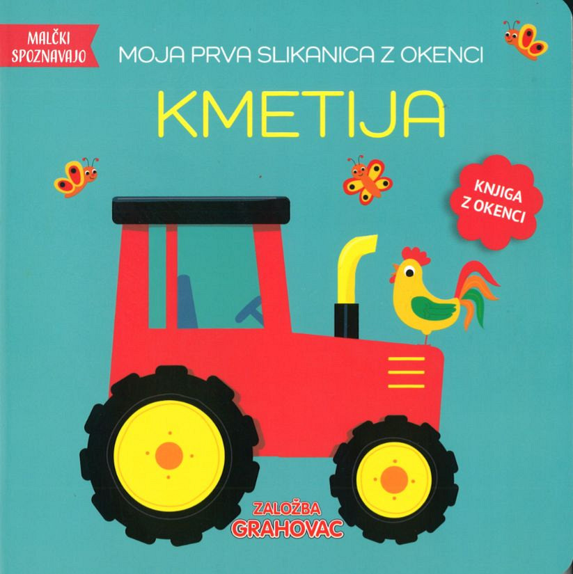 Kmetija - Moja prva slikanica z okenci