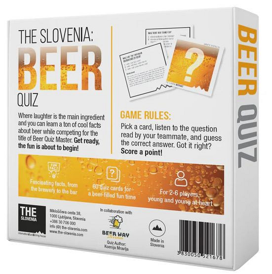 The Slovenia Beer Quiz